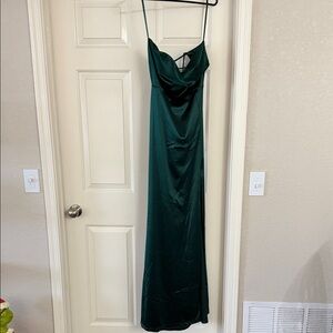 Windsor Deep Green Maxi Dress